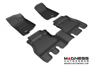 Jeep Wrangler JL Floor Liners - Combo - ACE KAGU - Black